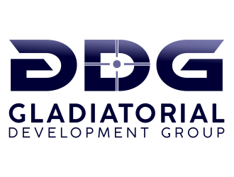 Gladiatorial Development Group logo design by MariusCC