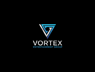 Vortex Entertainment Group (Vortex E.G.) logo design by hopee