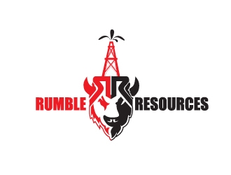 Rumble Resources logo design by Cyds