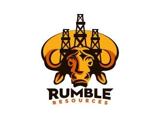 Rumble Resources logo design by Alex7390
