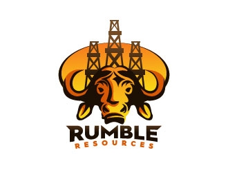 Rumble Resources logo design by Alex7390