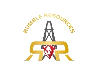 Rumble Resources logo design by bang_buncis