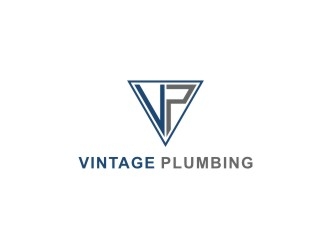 Vintage Plumbing logo design by bricton
