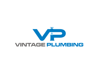 Vintage Plumbing logo design by Franky.