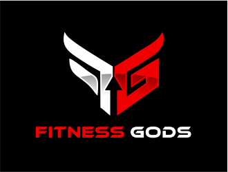 Fitness Gods logo design by Girly