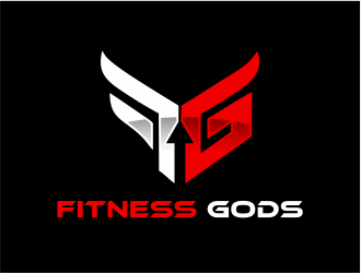 Fitness Gods logo design by Girly