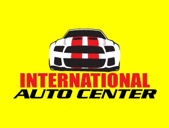 International Auto Center logo design by aRBy