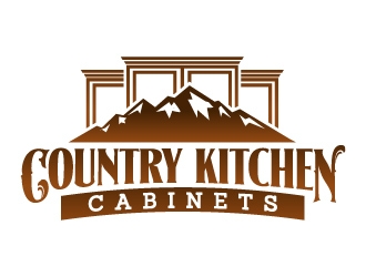 Country Kitchen Cabinets Brand Identity Design 48hourslogo Com