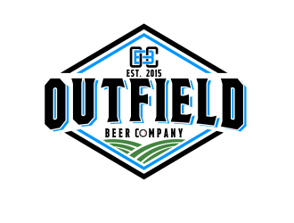 Outfield Beer Company logo design by jm77788