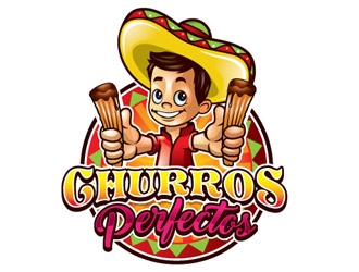 Churros Perfectos  logo design by logoguy