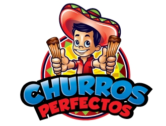 Churros Perfectos  logo design by logoguy