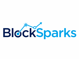 Blocksparks logo design by hidro