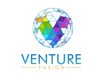 VentureFusion logo design by jaize