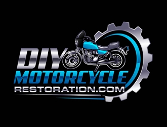 DIYMotorcyclerestoration.com logo design by DreamLogoDesign