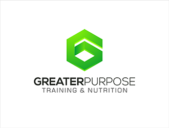 Greater Purpose Training & Nutrition  logo design by hole