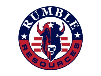 Rumble Resources logo design by zenith
