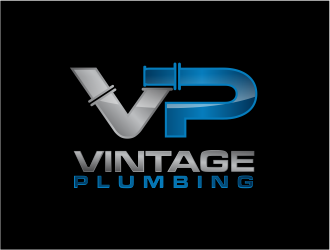 Vintage Plumbing logo design by evdesign