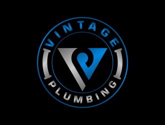 Vintage Plumbing logo design by pakNton