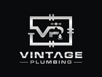 Vintage Plumbing logo design by checx
