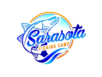 Sarasota Fishing Camp logo design by uttam