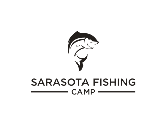 Sarasota Fishing Camp logo design by logitec