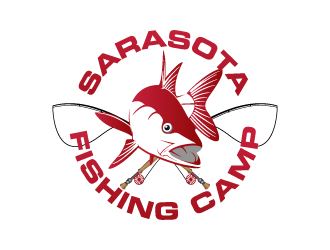 Sarasota Fishing Camp logo design by yurie