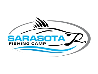 Sarasota Fishing Camp logo design by ruki