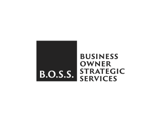 Business Owner Strategic Services  or (B.O.S.S.) logo design by salis17