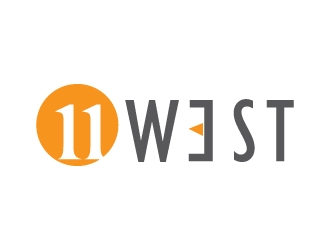 11 West logo design by ElonStark