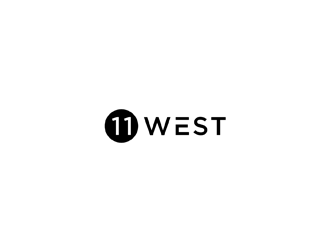 11 West logo design by johana