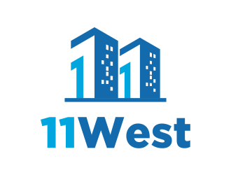11 West logo design by mikael