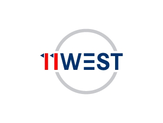11 West logo design by josephope