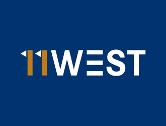 11 West logo design by josephope