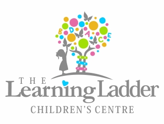 The Learning Ladder Childrens Centre logo design by nikkiblue