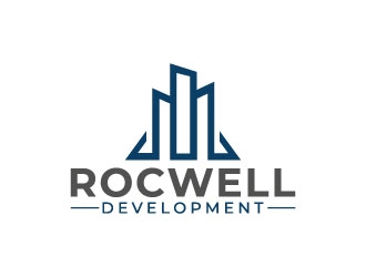 Rocwell Development logo design by pixalrahul