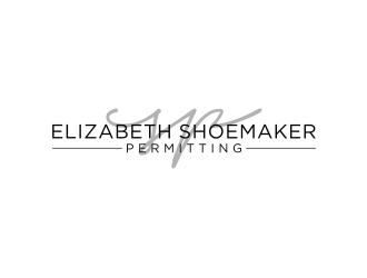 Elizabeth Shoemaker Permitting logo design by nurul_rizkon