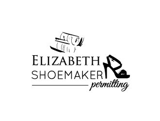 Elizabeth Shoemaker Permitting logo design by miy1985