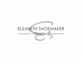 Elizabeth Shoemaker Permitting logo design by haidar
