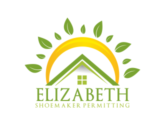 Elizabeth Shoemaker Permitting logo design by MUNAROH