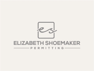 Elizabeth Shoemaker Permitting logo design by Fear