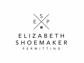Elizabeth Shoemaker Permitting logo design by kimora