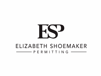 Elizabeth Shoemaker Permitting logo design by kimora
