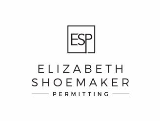 Elizabeth Shoemaker Permitting logo design by kimora