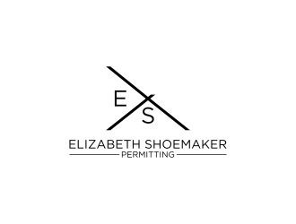 Elizabeth Shoemaker Permitting logo design by qonaah