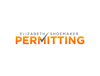 Elizabeth Shoemaker Permitting logo design by Art_Chaza