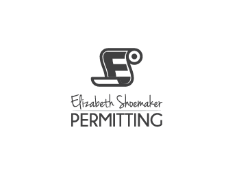 Elizabeth Shoemaker Permitting logo design by akupamungkas