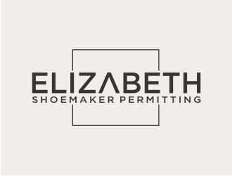 Elizabeth Shoemaker Permitting logo design by agil