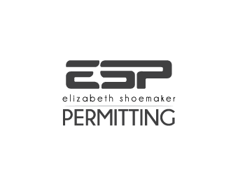 Elizabeth Shoemaker Permitting logo design by akupamungkas
