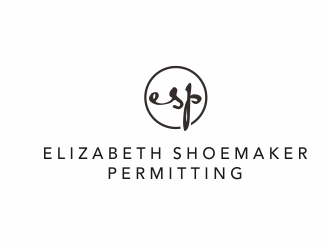 Elizabeth Shoemaker Permitting logo design by kimora