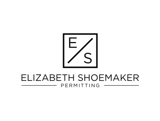 Elizabeth Shoemaker Permitting logo design by dewipadi